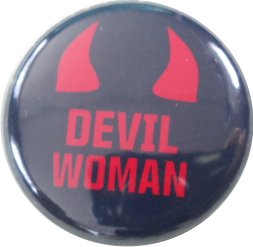 Devil Woman button